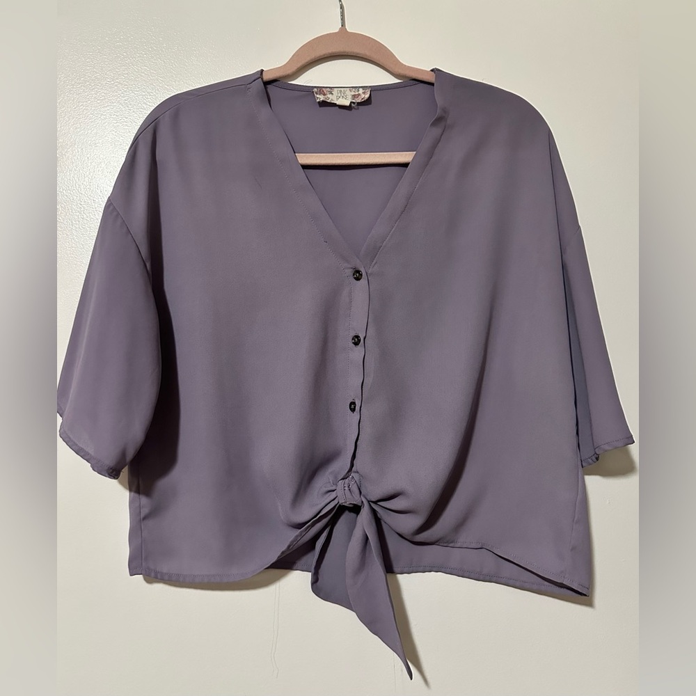 Women's Purple Blouse